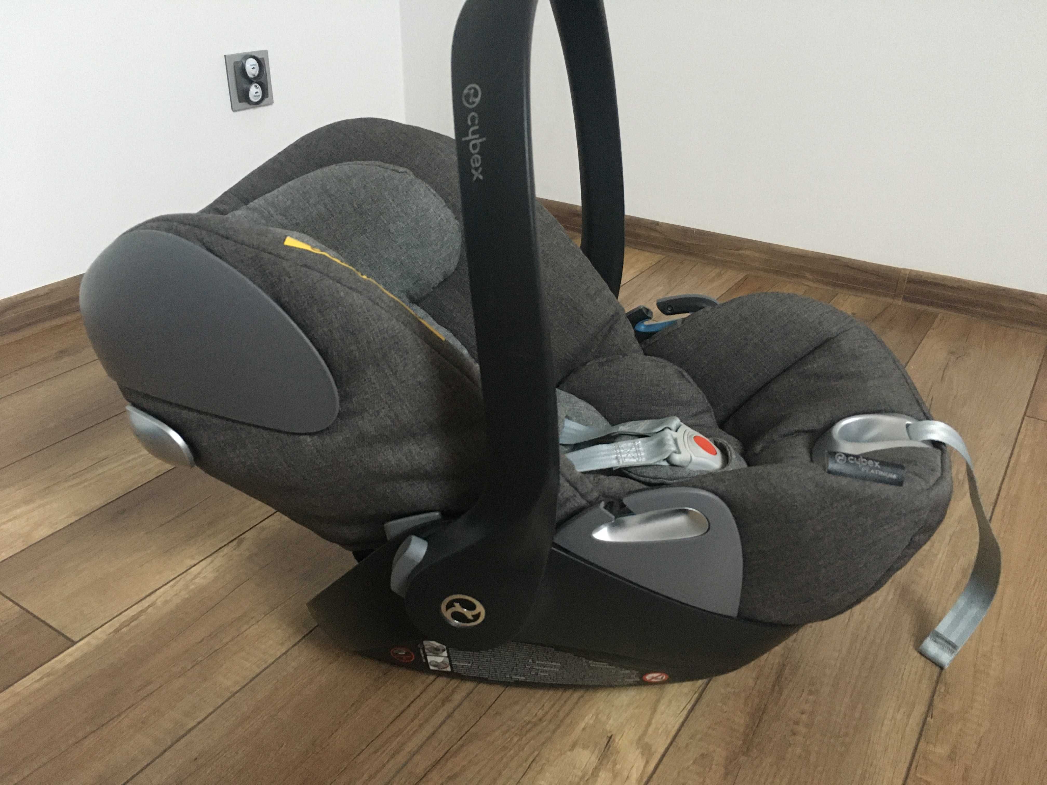 Nosidełko cybex cloud q platinum z bazą