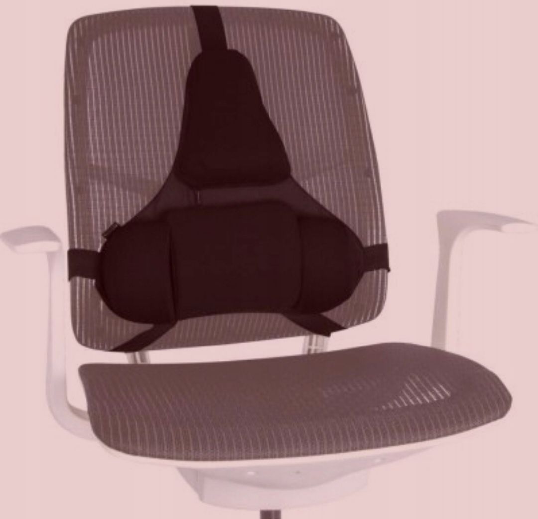 Podporka ergonomiczna Fellowes na krzesło wspiera  kręgosłup