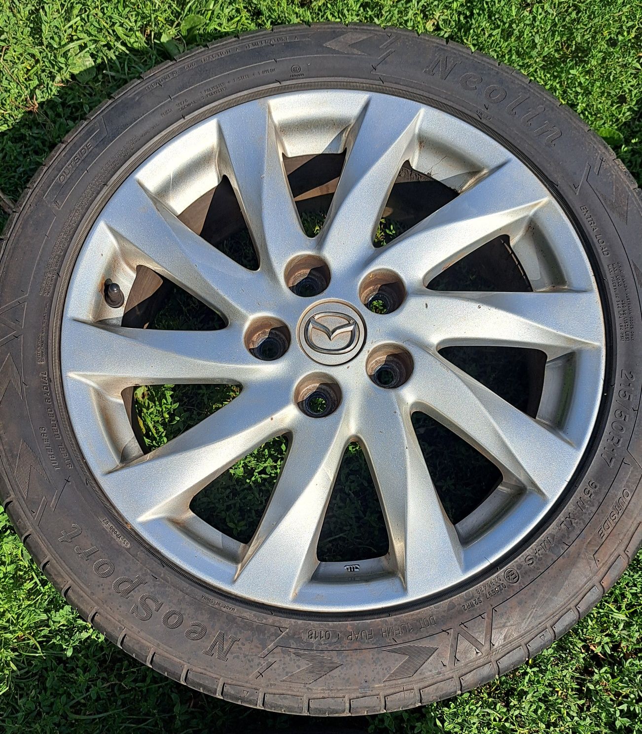 Felgi 17 5x114.3 Mazda 6 5 3 CX-3 CX-5 CX-7 Alufelgi oryginalne