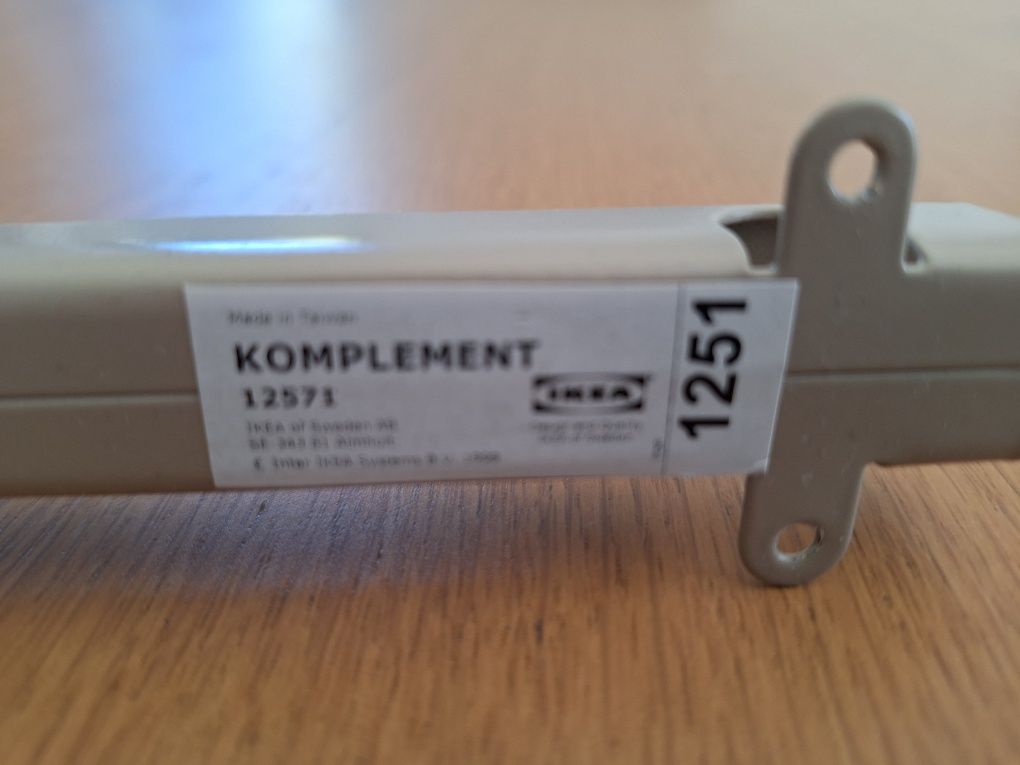 Ikea komplement wieszak wysuwany