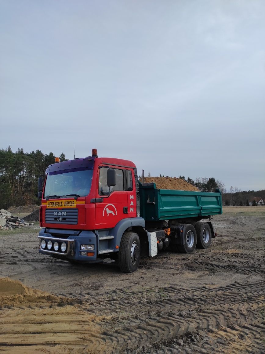 Usługi koparko-ładowarka roboty ziemne czyszczenie działek transport