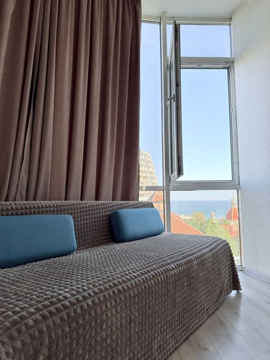 Сдам длит 2-х комн квартиру в ЖК Гагарин Плаза прямой вид моря Аркадия