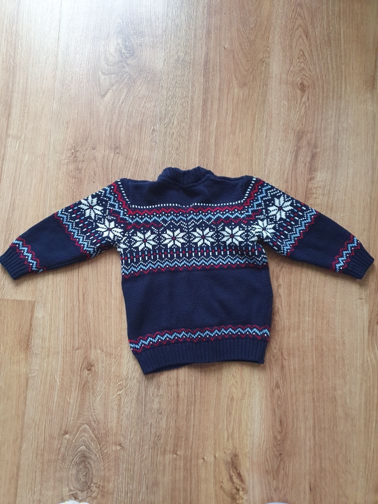 Sweterek świąteczny r. 80