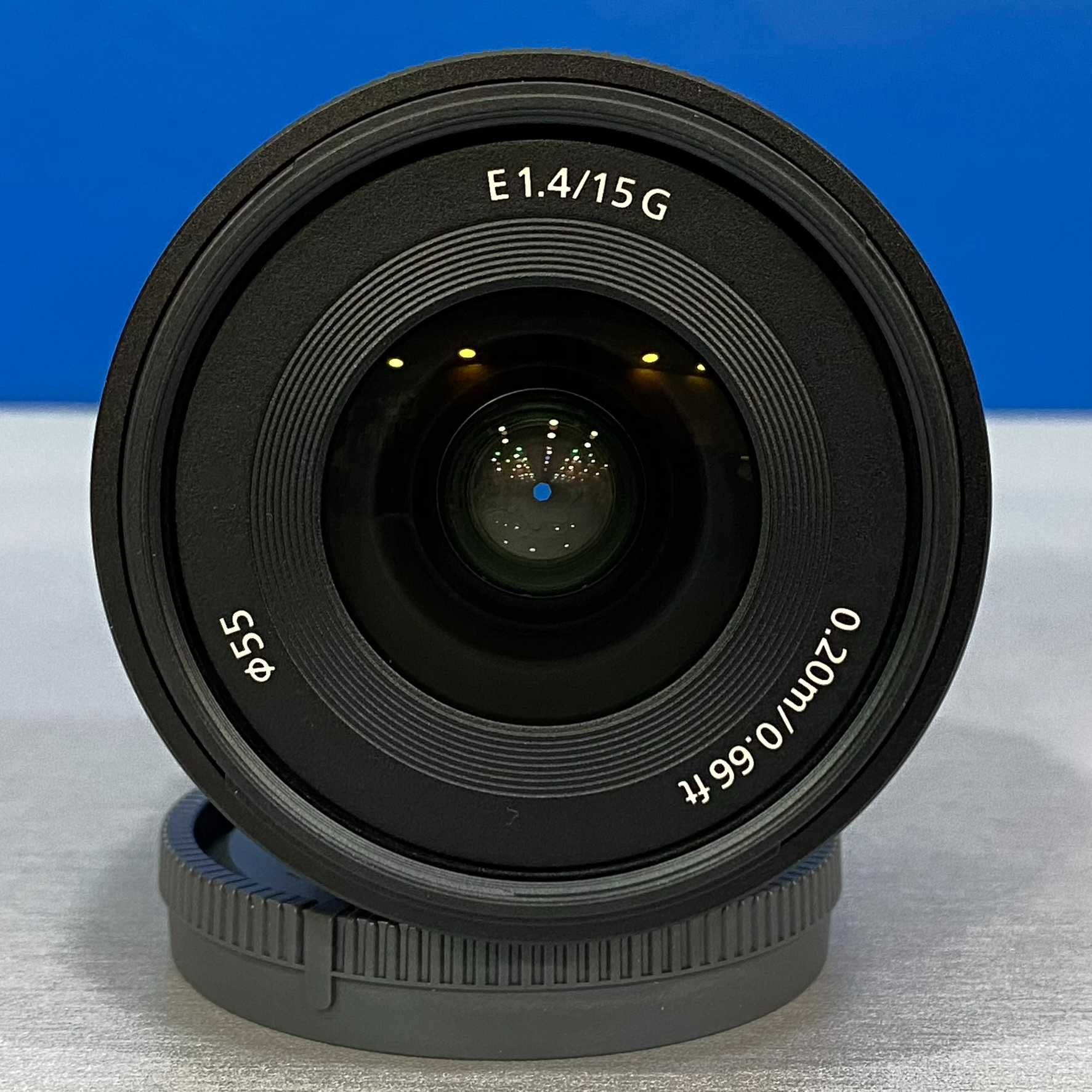 Sony E 15mm f/1.4G (NOVA - 3 ANOS DE GARANTIA)