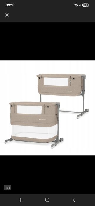 Łóżeczko dostawne 3w1 NESTE GROW