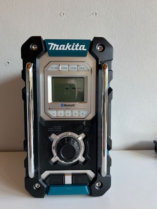 Makita DMR108 Radio Budowlane zasilacz  BLUETOOTH Bardzo dobry stan