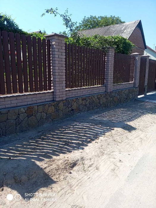 Штахетник Металевий Двухсторонній