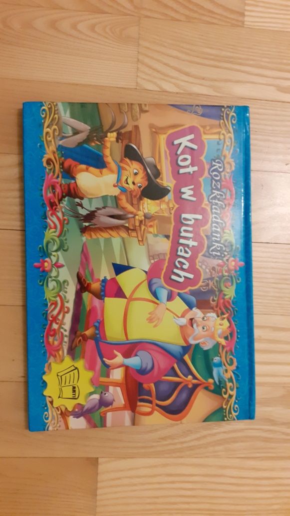 Bajka ksiazeczka "Kot w butach"