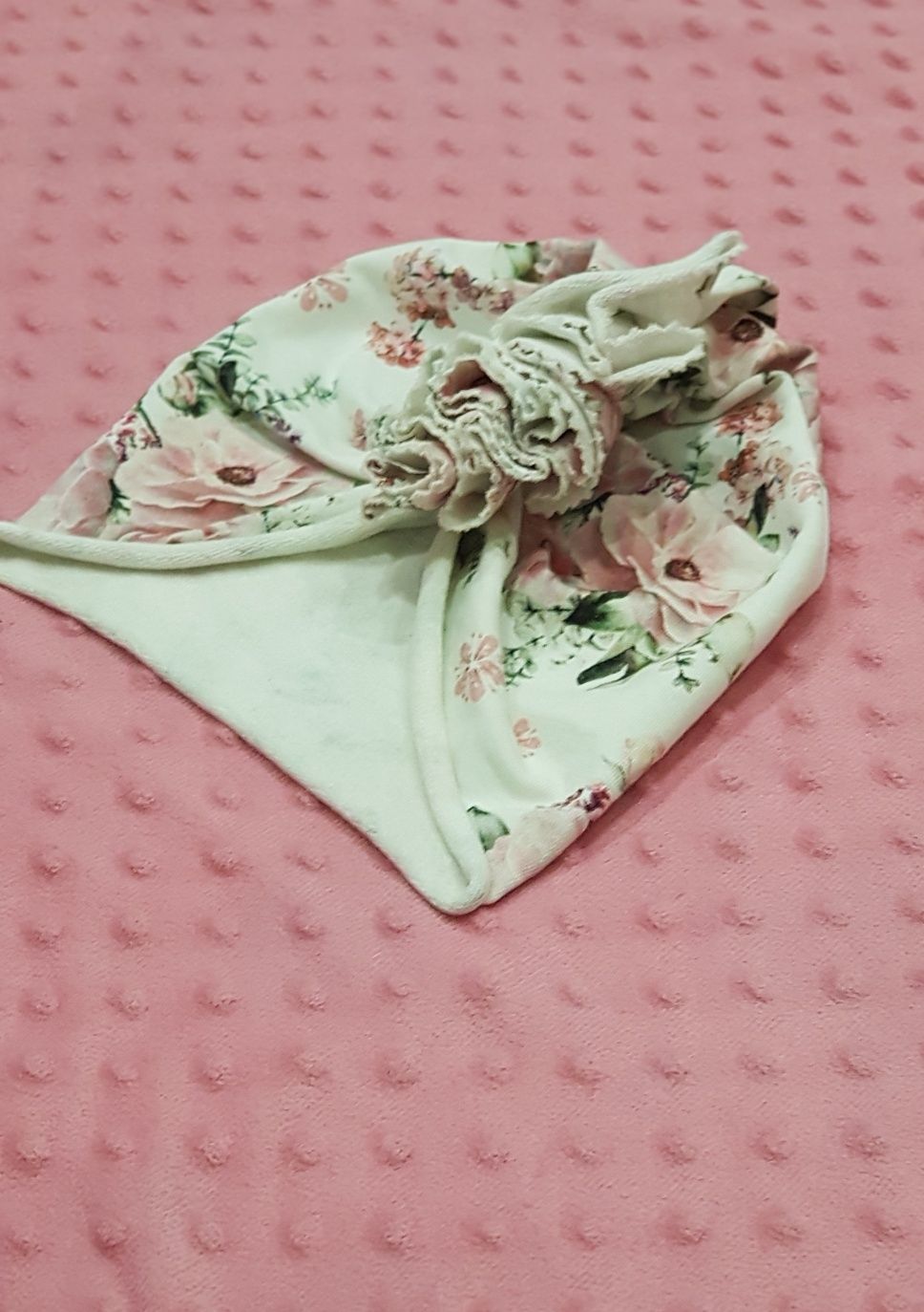 Śliczna czapeczka / turban Handmade