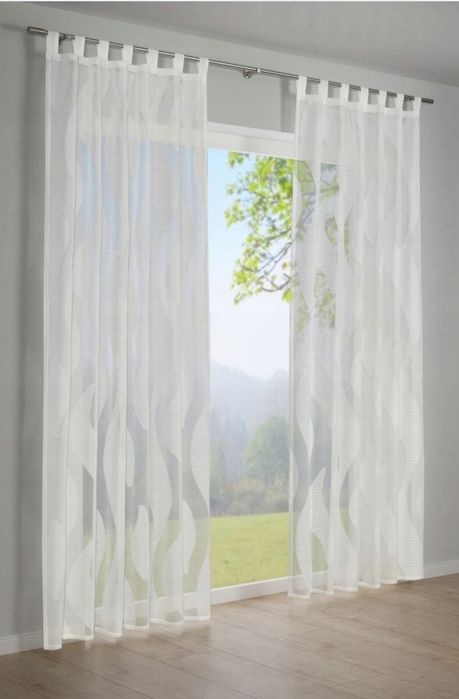 Biała firanka140Xx245cm cm Scherli – Gardinia