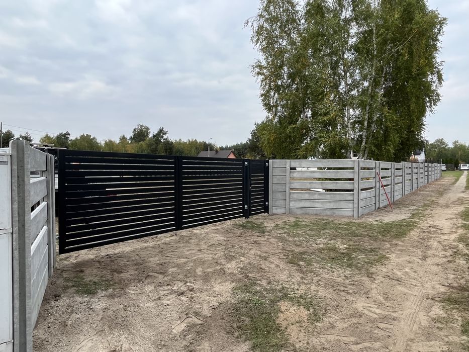 Ogrodzenia Betonowe Sprzedaz, Transport, Montaż