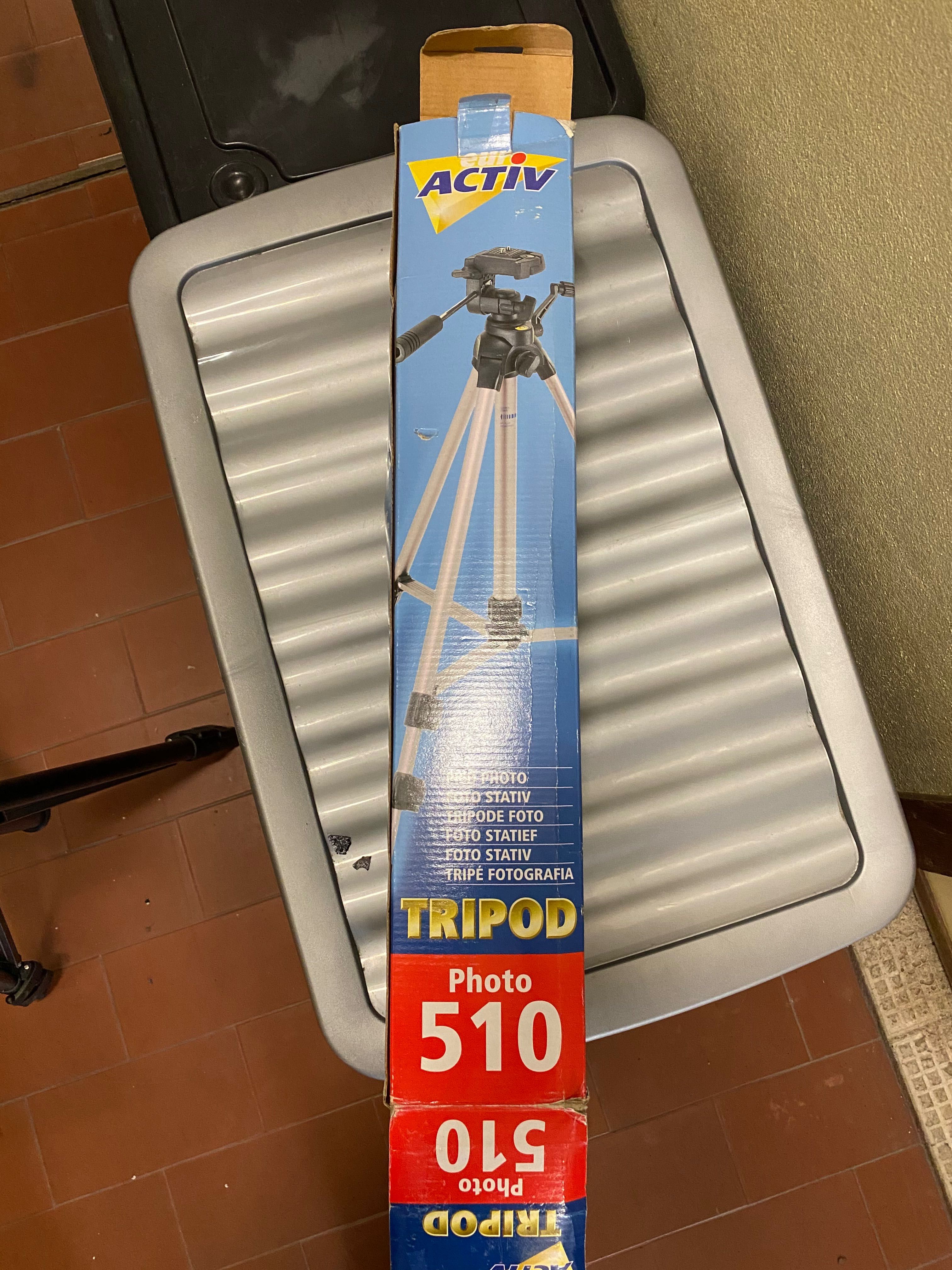 Tripé para máquina fotográfica ou de filmar