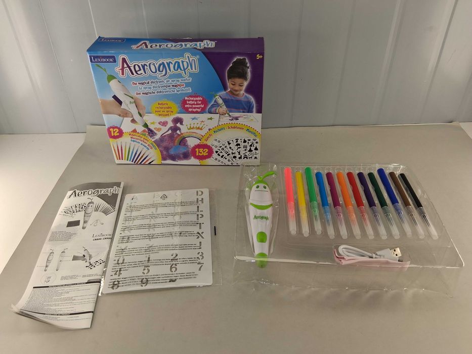 N233 Lexibook Aerograph Elektroniczny Pisak Spray Marker Aerograf