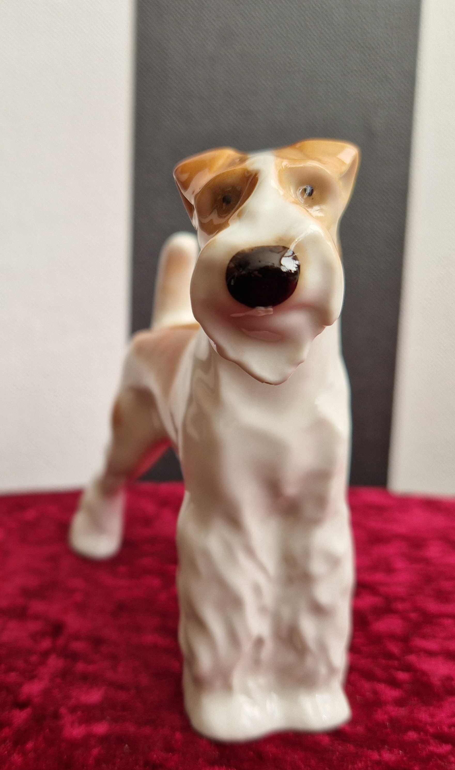 Figurka Łomonosow Фигурка Ломоносов  FOX TERRIER
