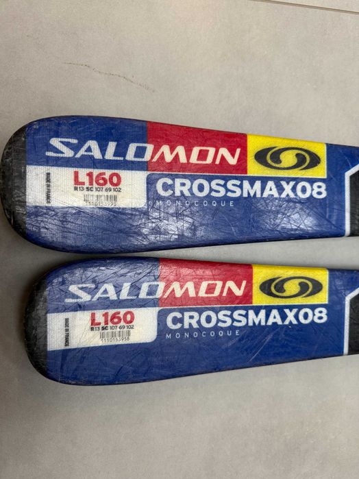 Salomon Crossmax 08 (160 cm)- świetne narty carvingowe