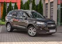 Chevrolet Captiva 2.4i 167KM 4x4 Skóra Grzane Fotele Tempomat Parktronic 7 MIejsc
