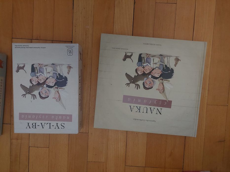 Agnieszka Łubkowska Nauka czytania sylaby ksiażka karty