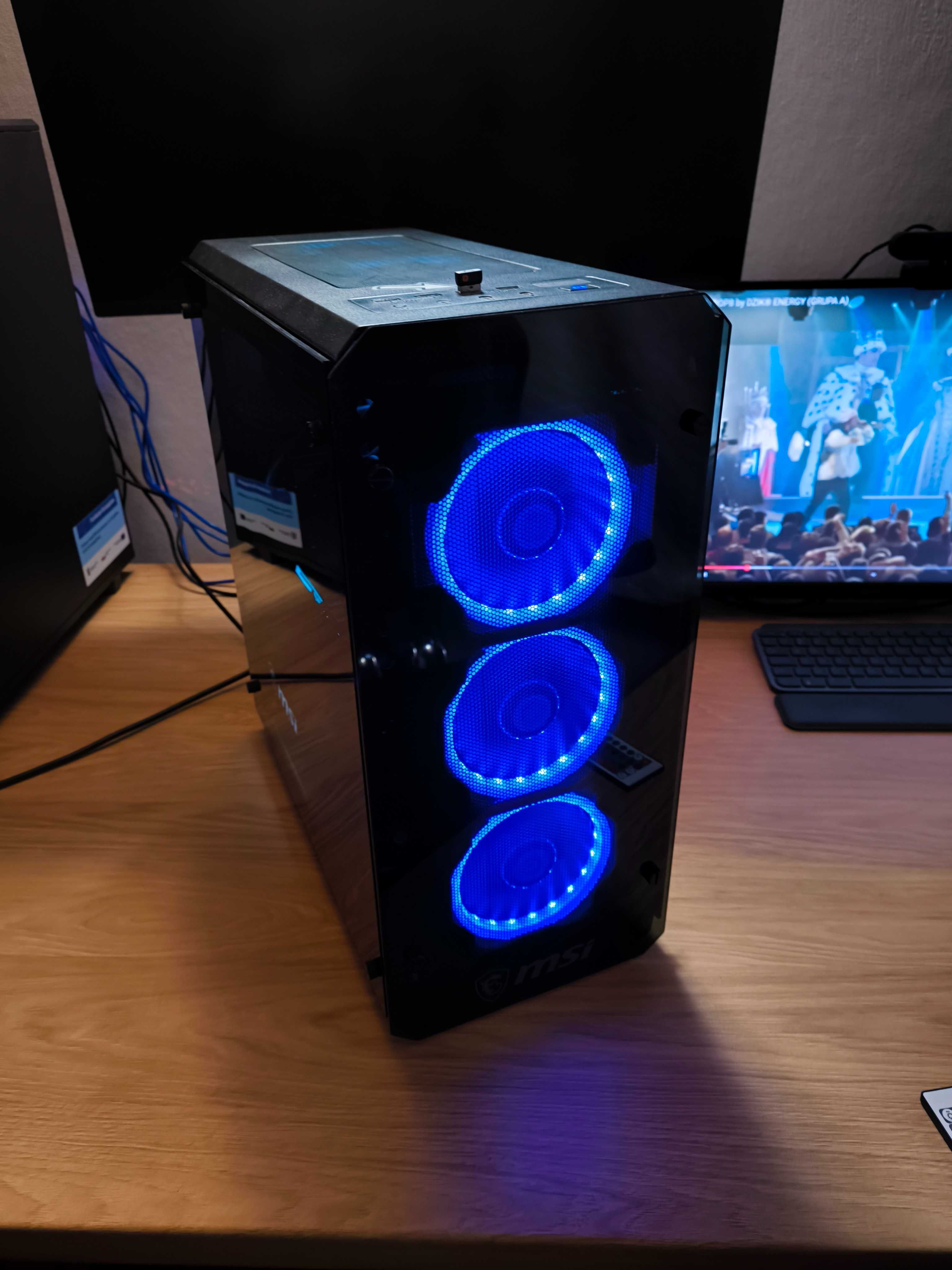 KOMPUTER Intel Monitor 2K 270Hz, NVME, 16 GB RAM, Gwarancja, WI-FI