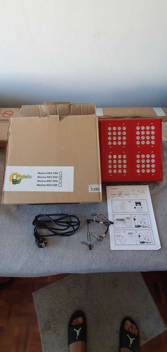 Luz LED para Cultivo Indoor PhytoLed Resina NX200 FULL CYCLE