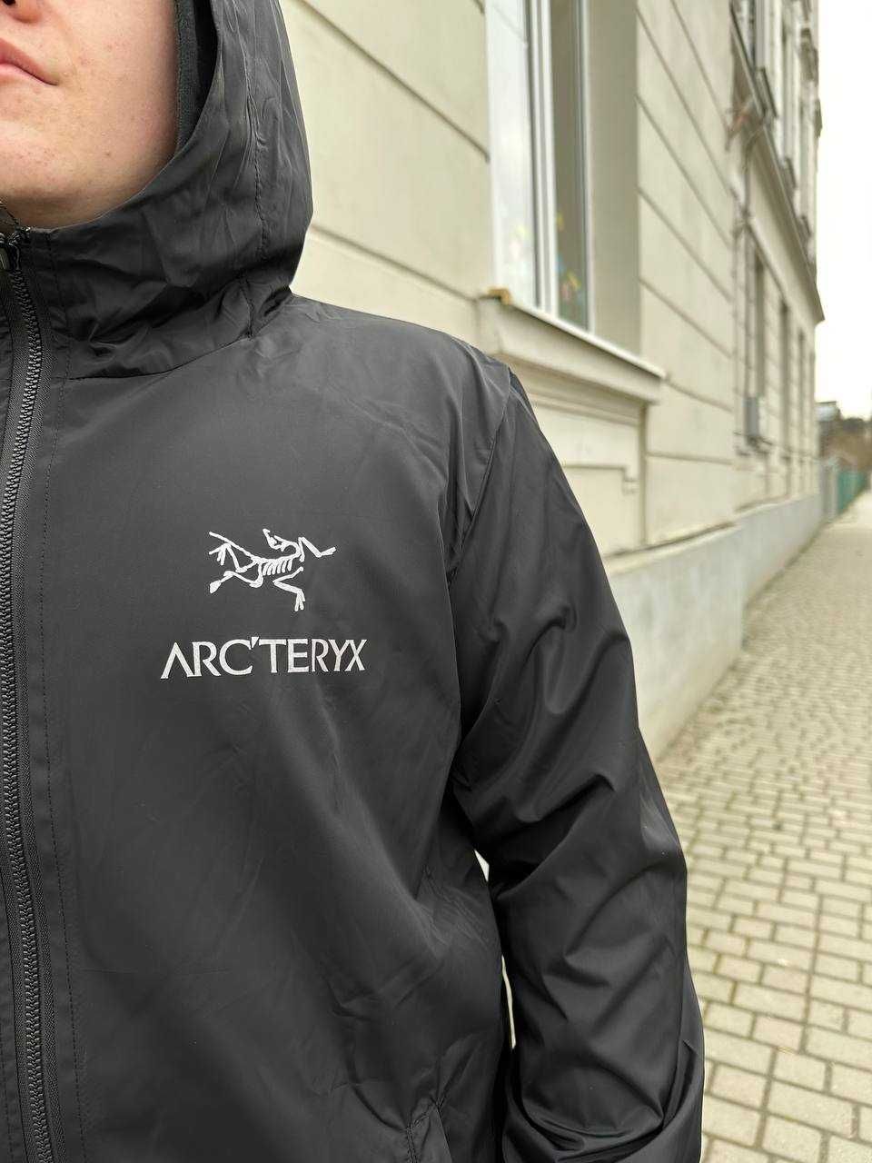 Ветровка куртка черная Arcteryx GoreTex
