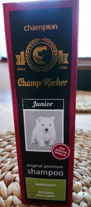 CHAMPION Champ-Richer szampon dla szczeniąt, biała sierść