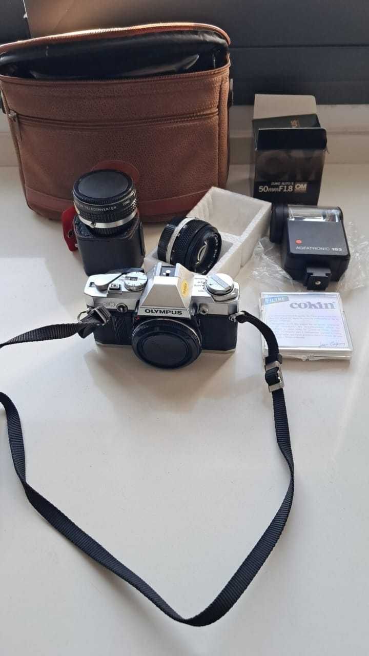 Maquina fotografica Olympus OM 30
