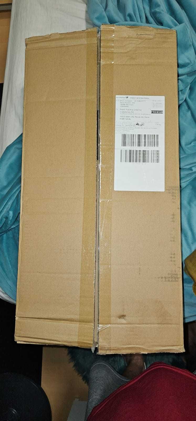 Coluna de duche nova com torneira Duche, Altura regulável A. 81-119 cm