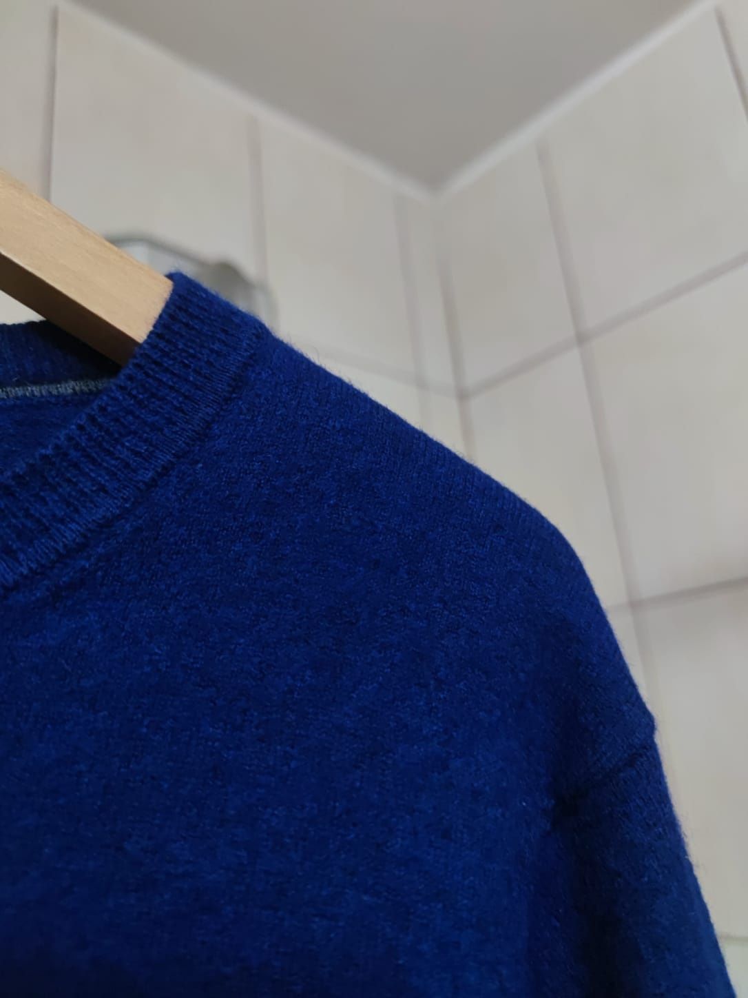Sweter klasyczny Tailorbyrd XXL męski oversize przewiewny granatowy ni