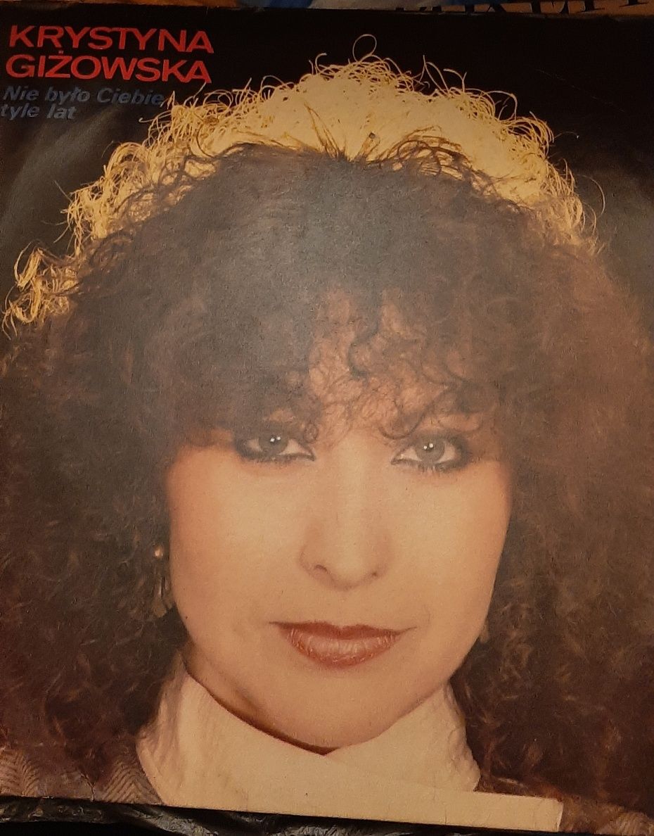 Płyta winylowa z roku 1985 Krystyny Giżowskiej
