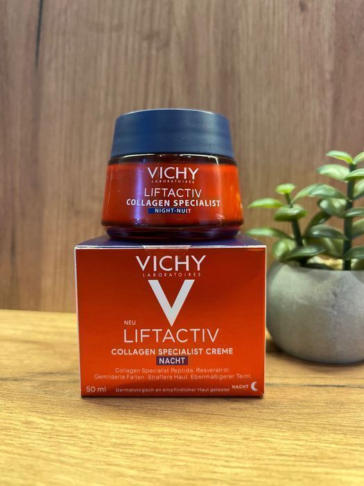 Крем для обличчя Vichy Liftactiv (Нічний) / колагеном (Віши) 50 мл