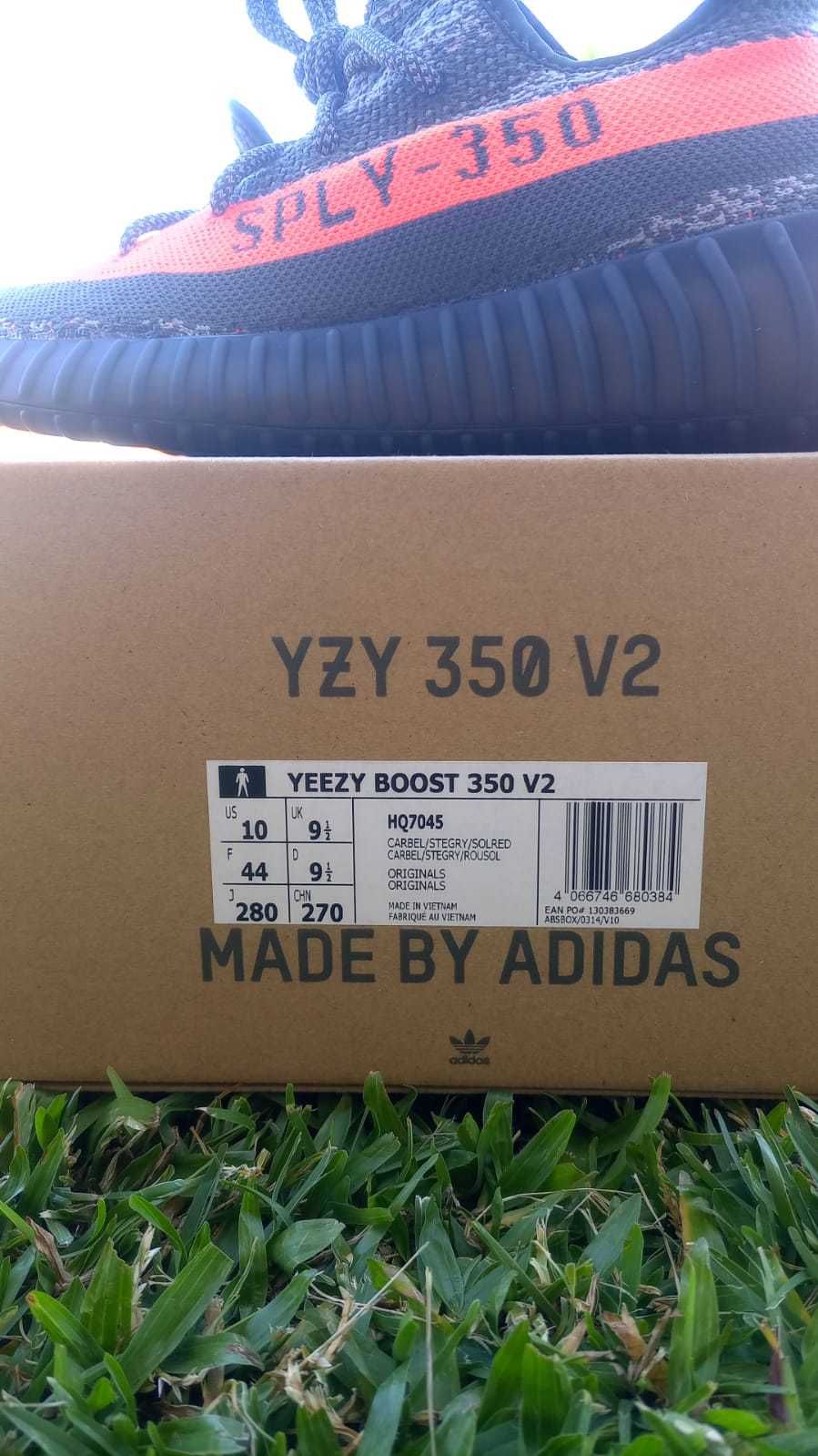 Yeezy Boost 350 v2 Carbon Beluga 44 - Novo