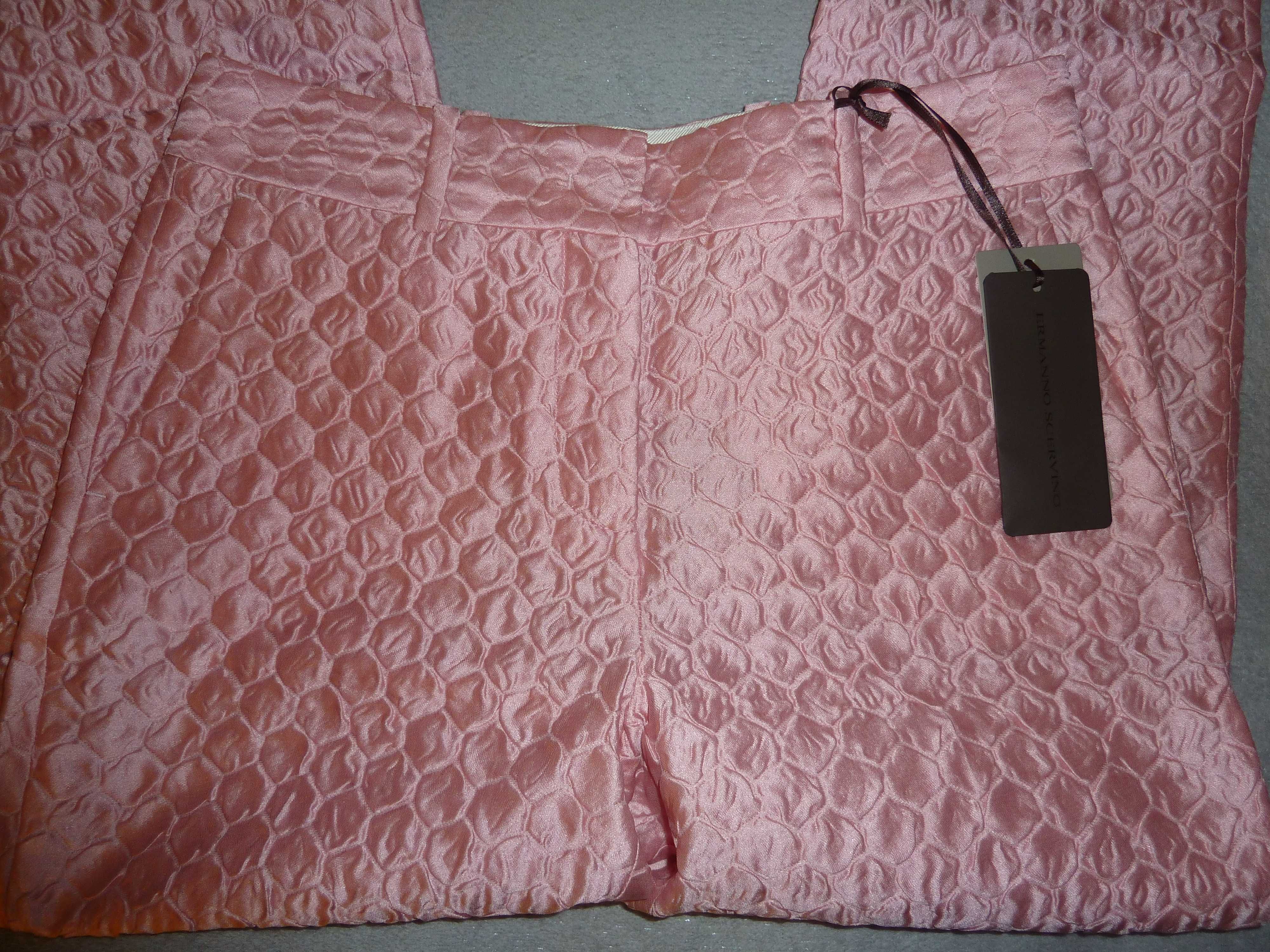 Calças novas mistura com seda Ermanno Scervino 42 IT / M
