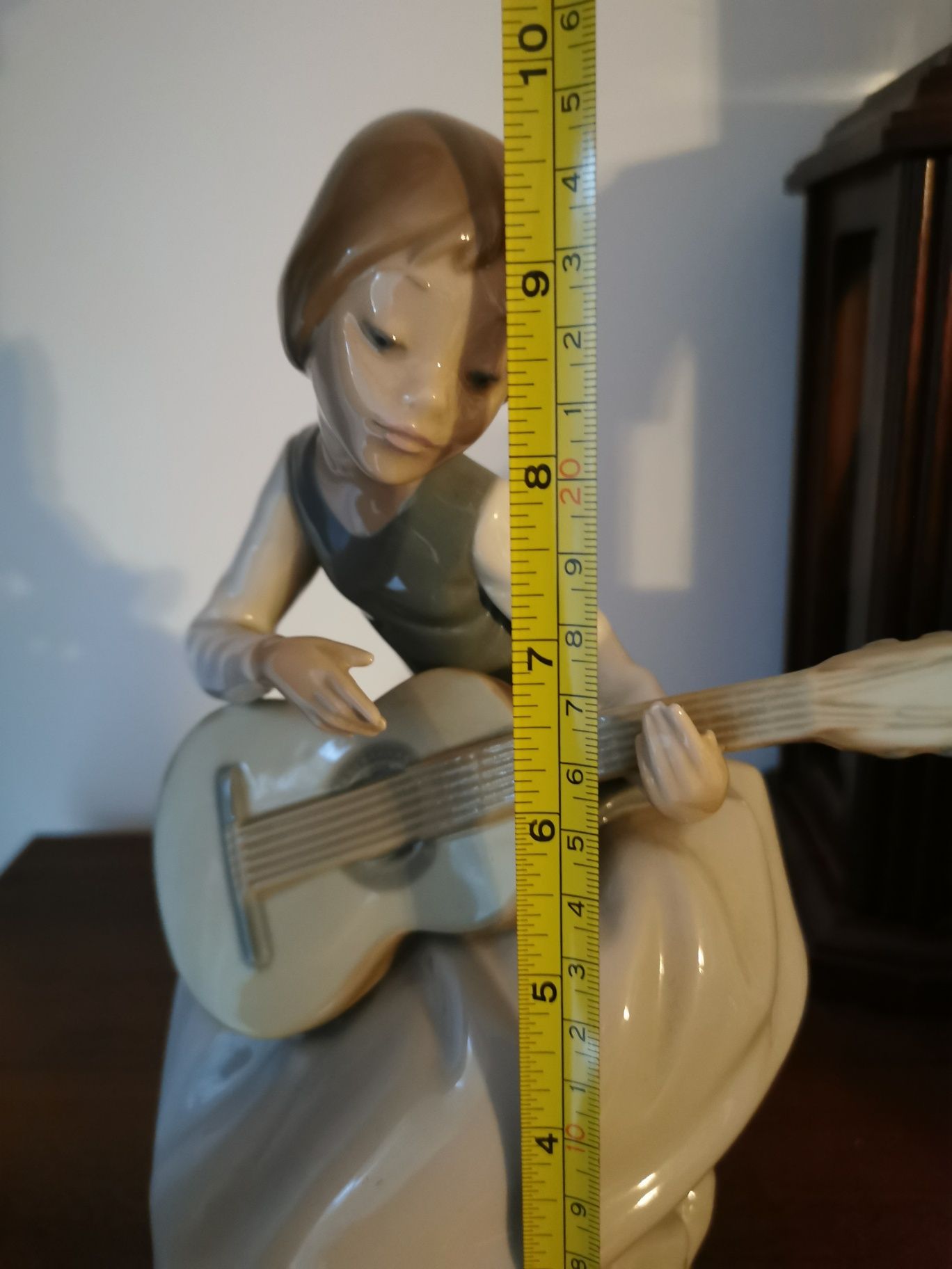 Nao porcelana figurka bardzo duża