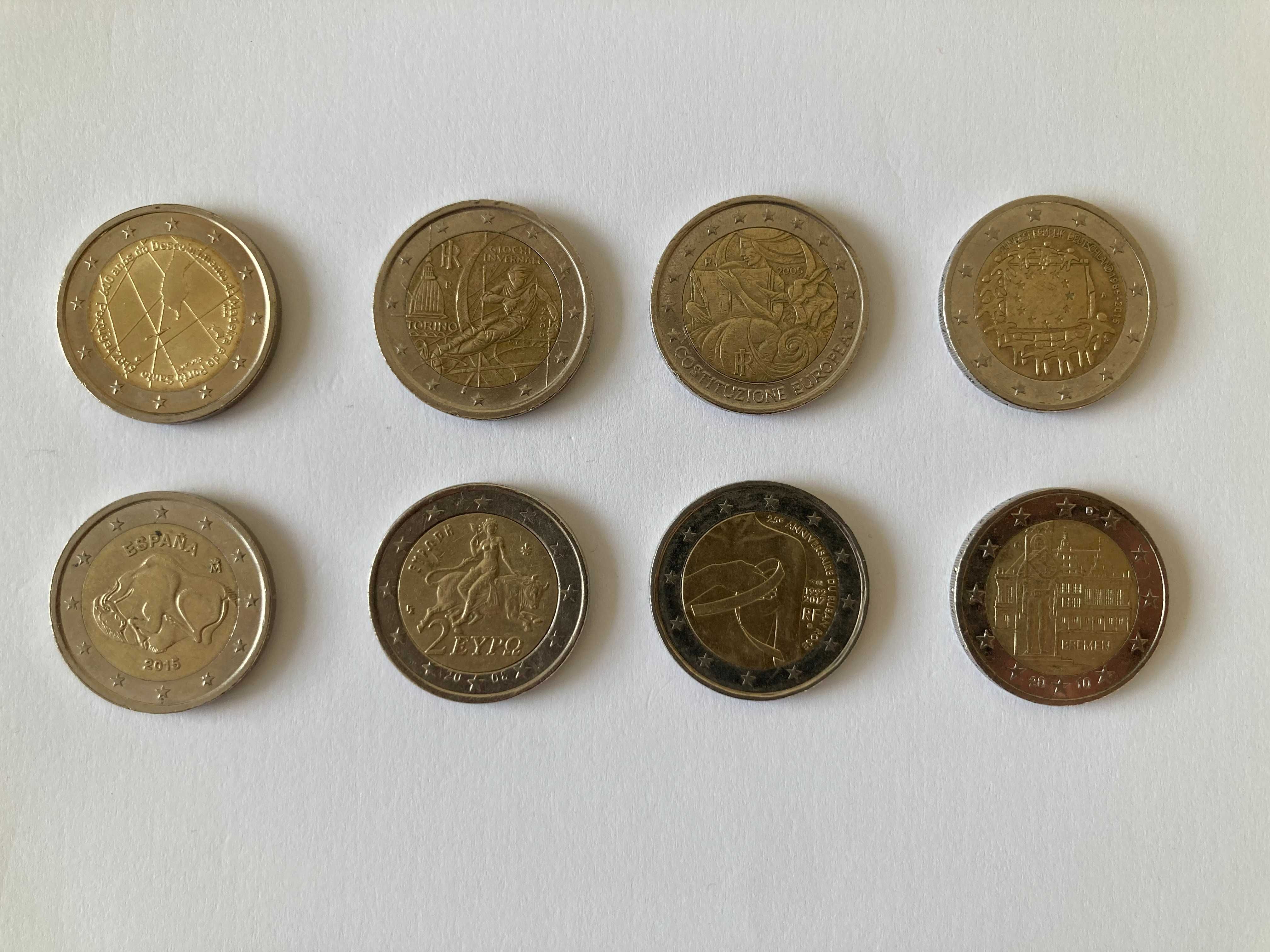 Moeda comemorativa 2 euros França (25.º aniversário) ano 2017