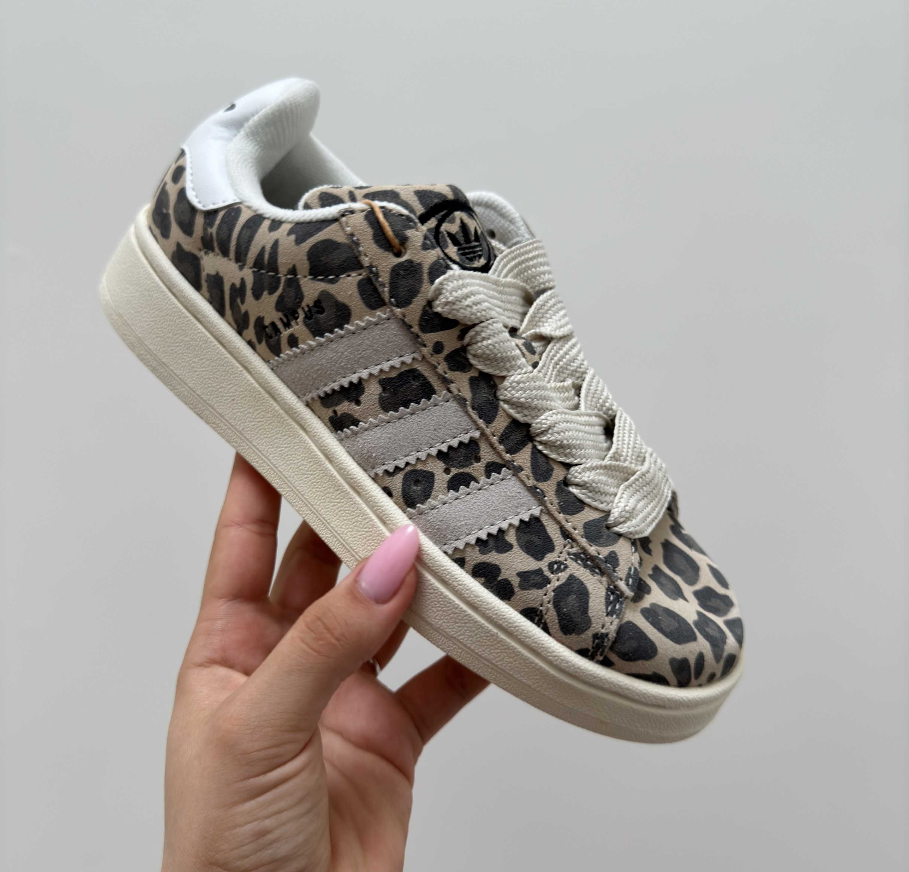 Женские кроссовки Adidas Campus 00s Leopard леопардовые адидас кампус