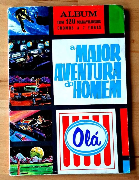 Olá Caderneta de Cromos Espaço Anos 60