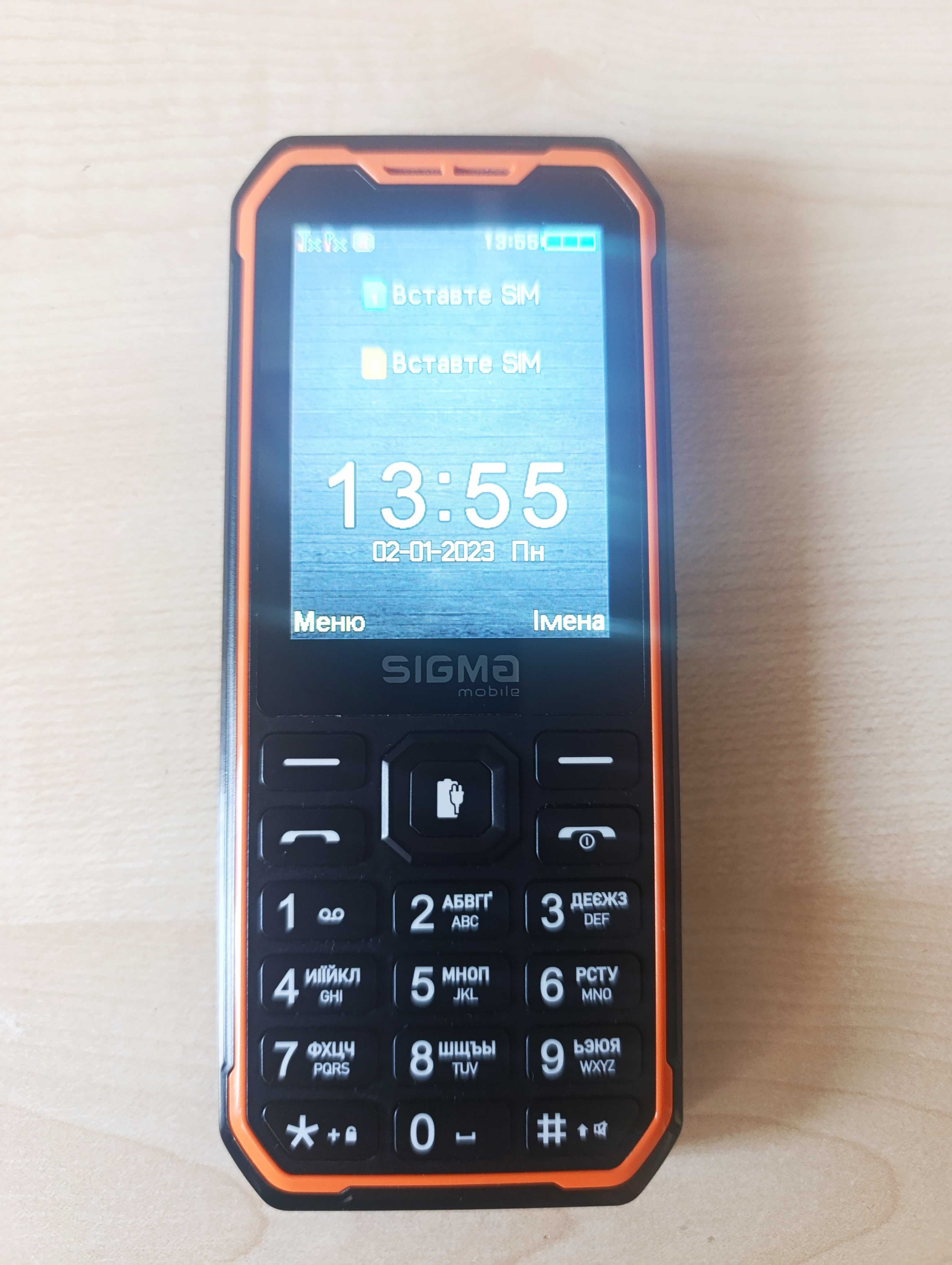 Мобільний телефон Sigma mobile X-style 310 Type-C ліхтарик ЗАМЕНА