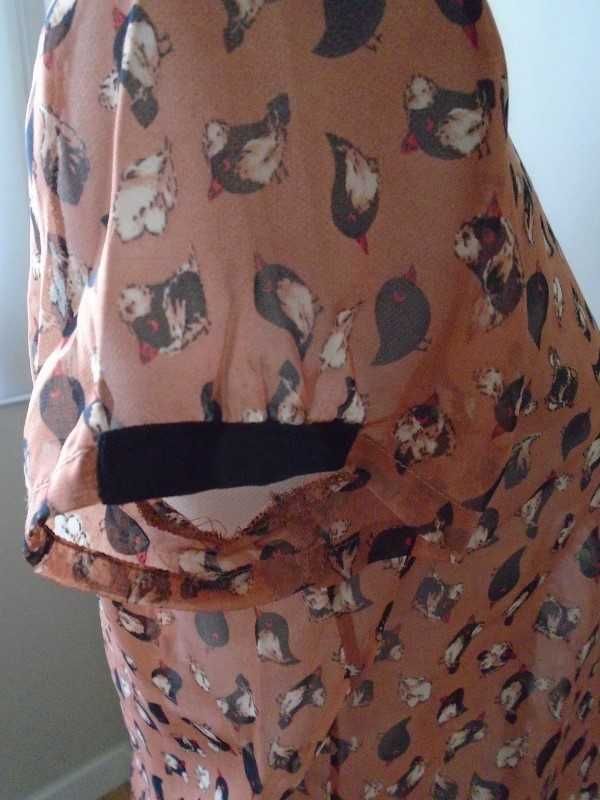 Blusa com passarinhos