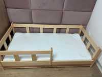 Łóżko łóżeczko dziecięce drewniane 70x140