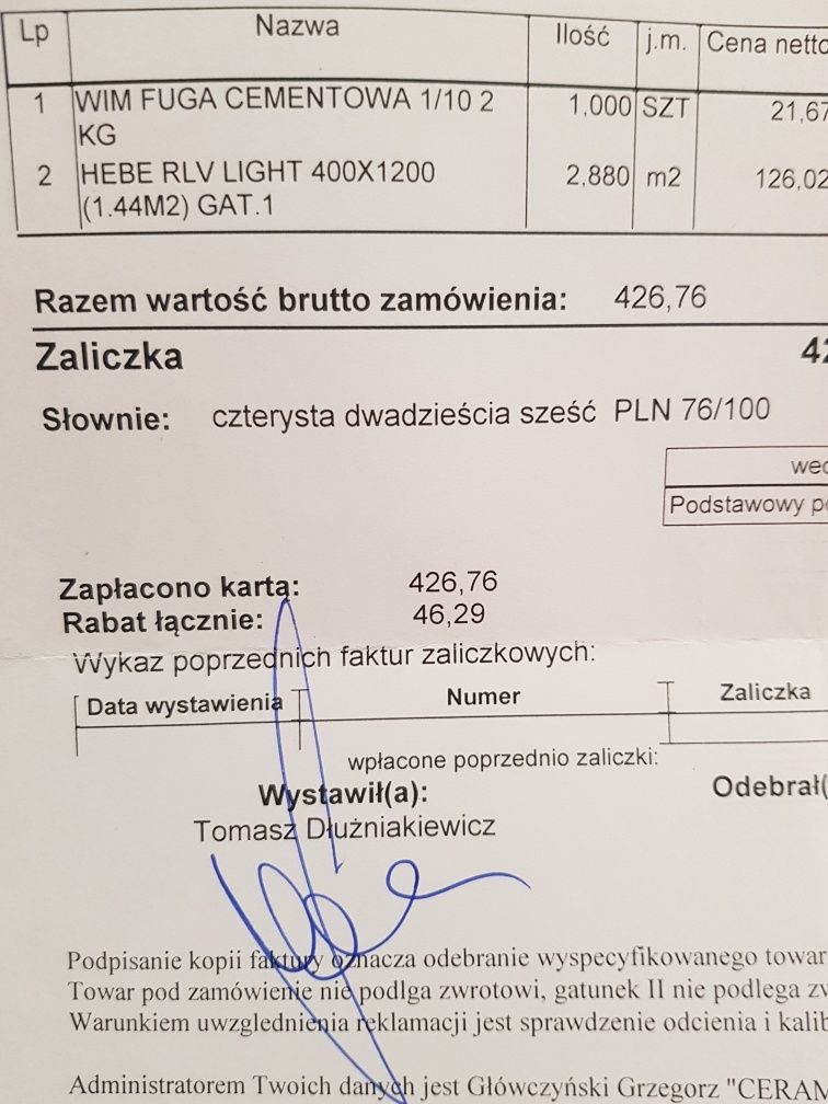 Nowe białe Płytki Hebe RLV Light 2,880 m2