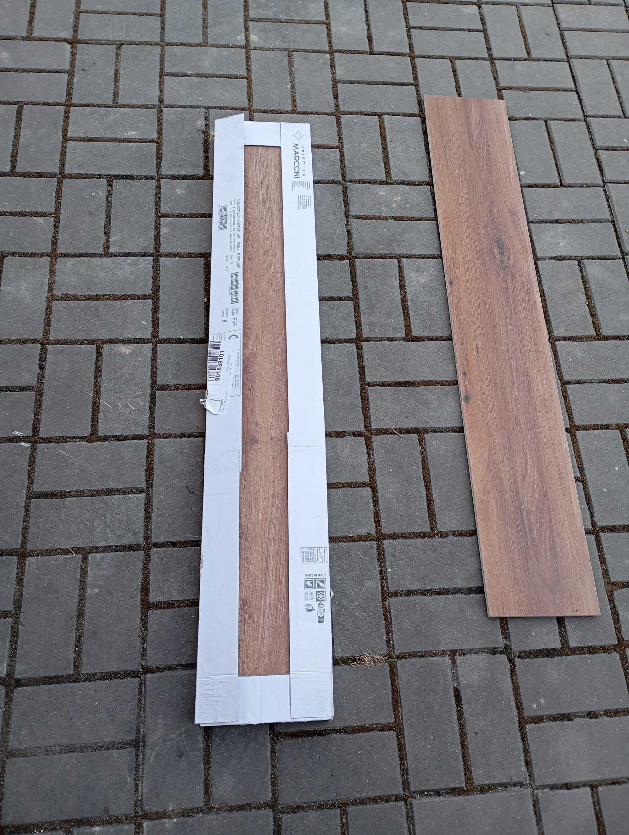 Płytki drewnopodobne / gres podłogowy 20x120