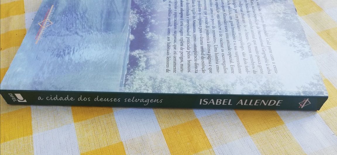 Livro "A Cidade dos Deuses Selvagens" - Isabel Allende