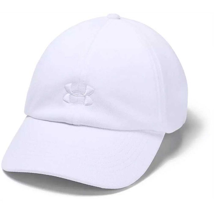 Under Armour W Play Up Cap Czapka z daszkiem Biała