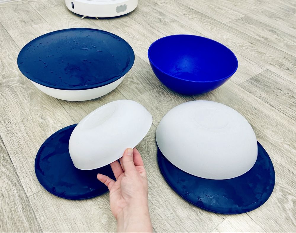 Контейнер судок форма салатник tupperware