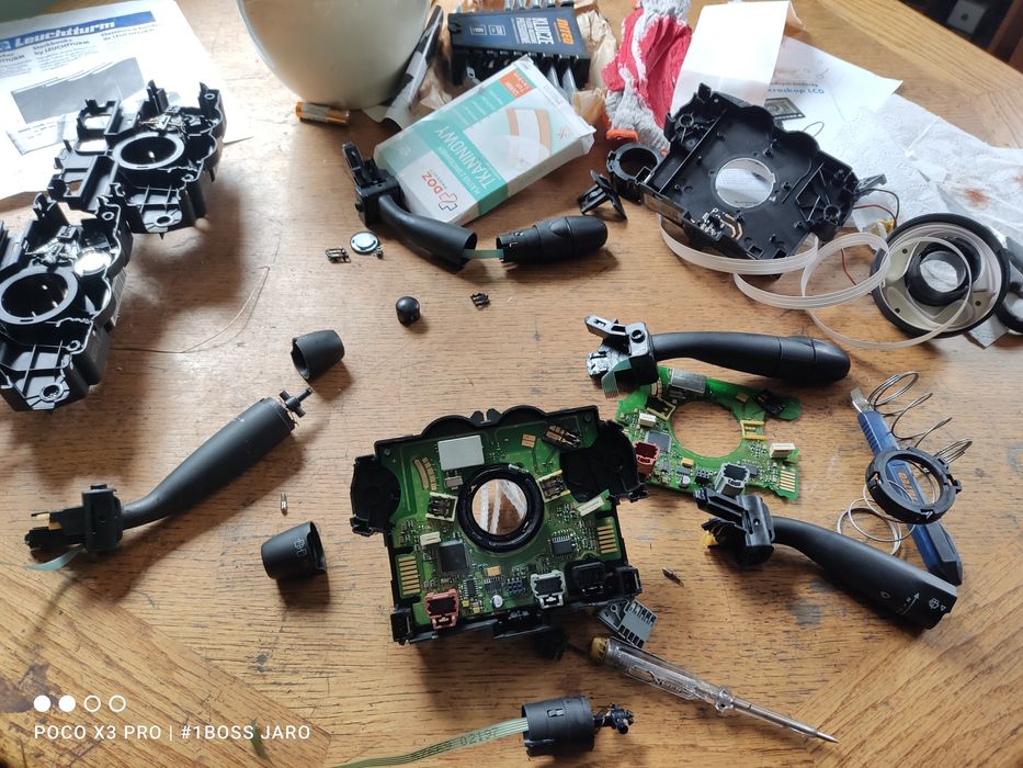 Przełącznik zespolony COM 2000 naprawa ,wymiana telekodowanie