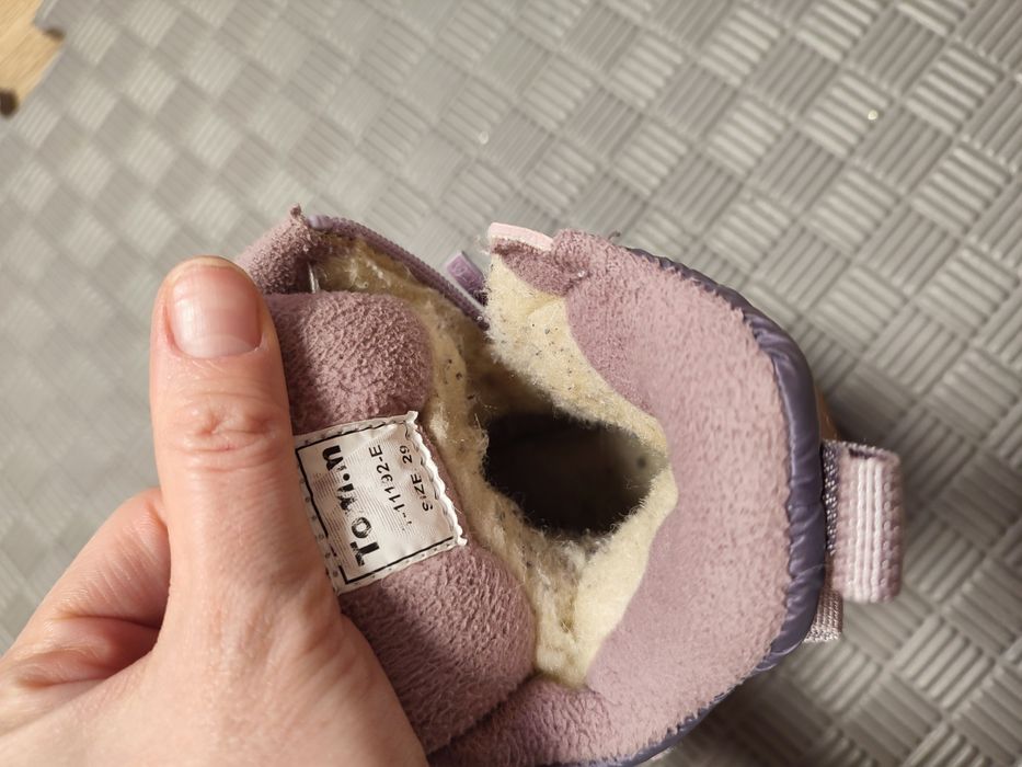 Ботинки зимові для дівчинки