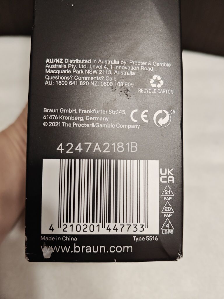 Maszynka Do Strzyżenia Braun BT3410 Series 3