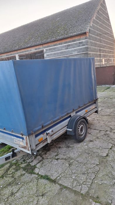 Przyczepka przyczepa laweta lekka z plandeką