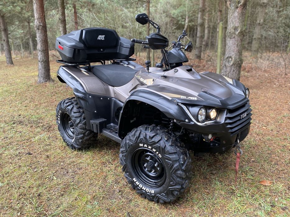 Quad TGB Blade 550i IRS 4x4 2018r sprowadzony homologacja. Plug.