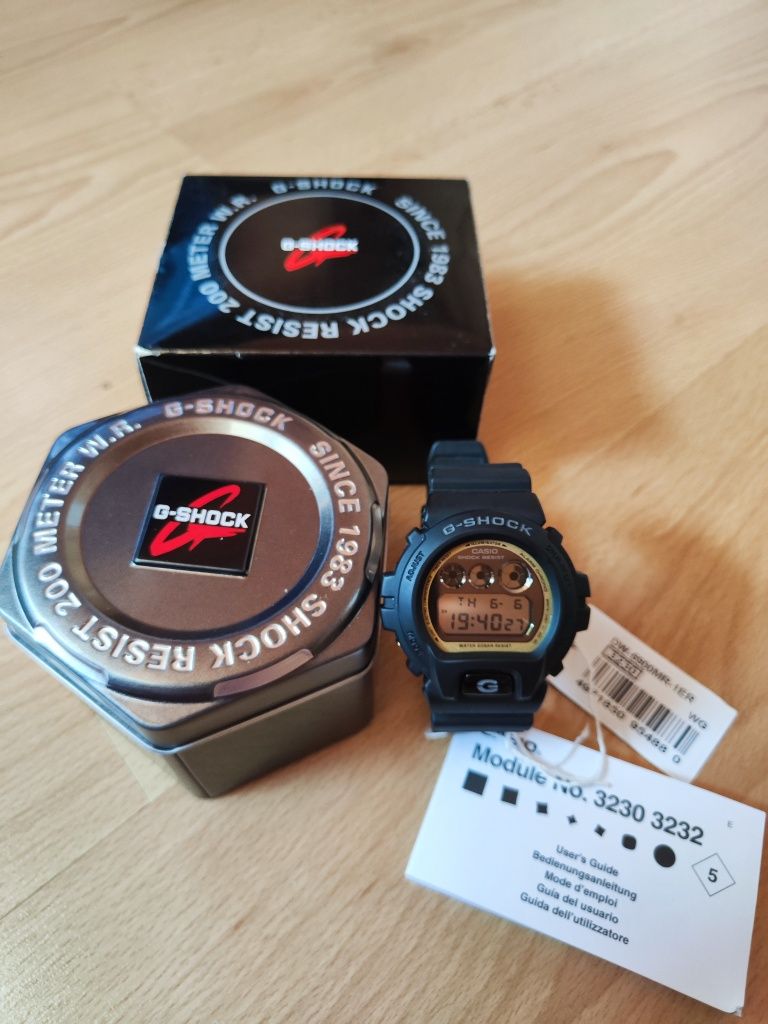 Zegarek Casio G-shock DW-6900MR-1ER Oryginał + Box